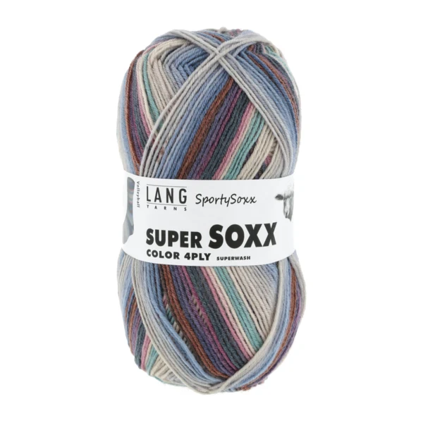 Lang Yarns Super Soxx Color 4-ply